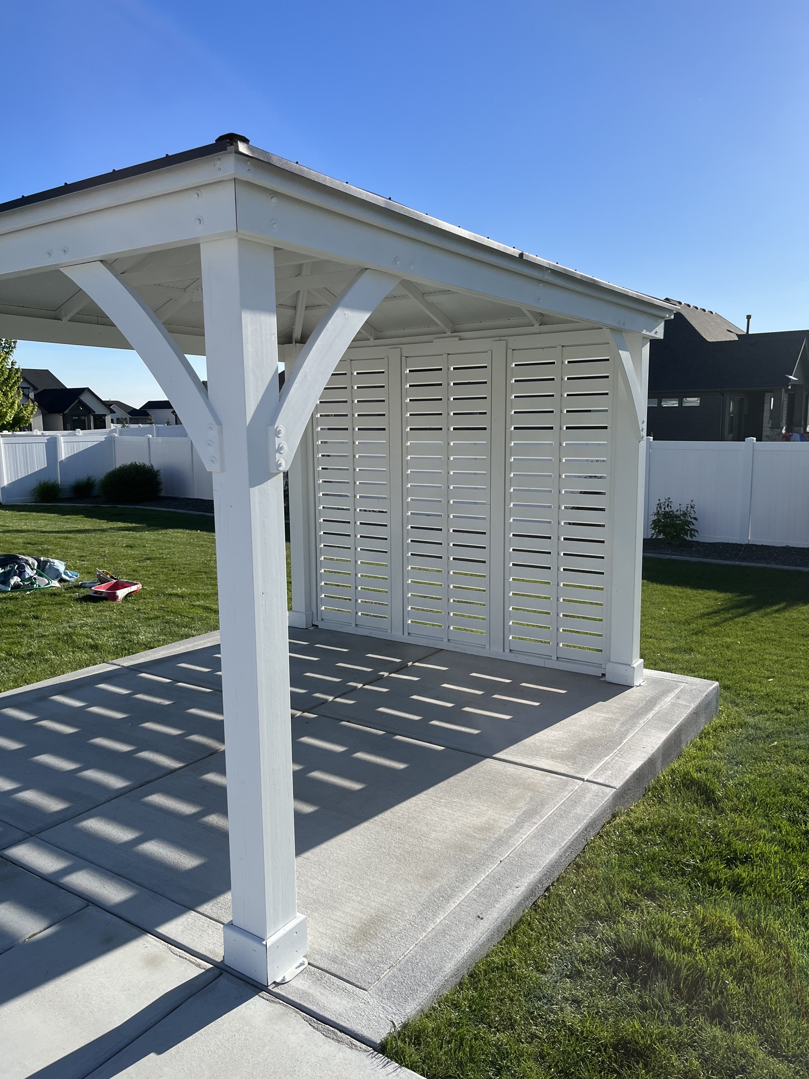 Eagle Gazebo Repaint