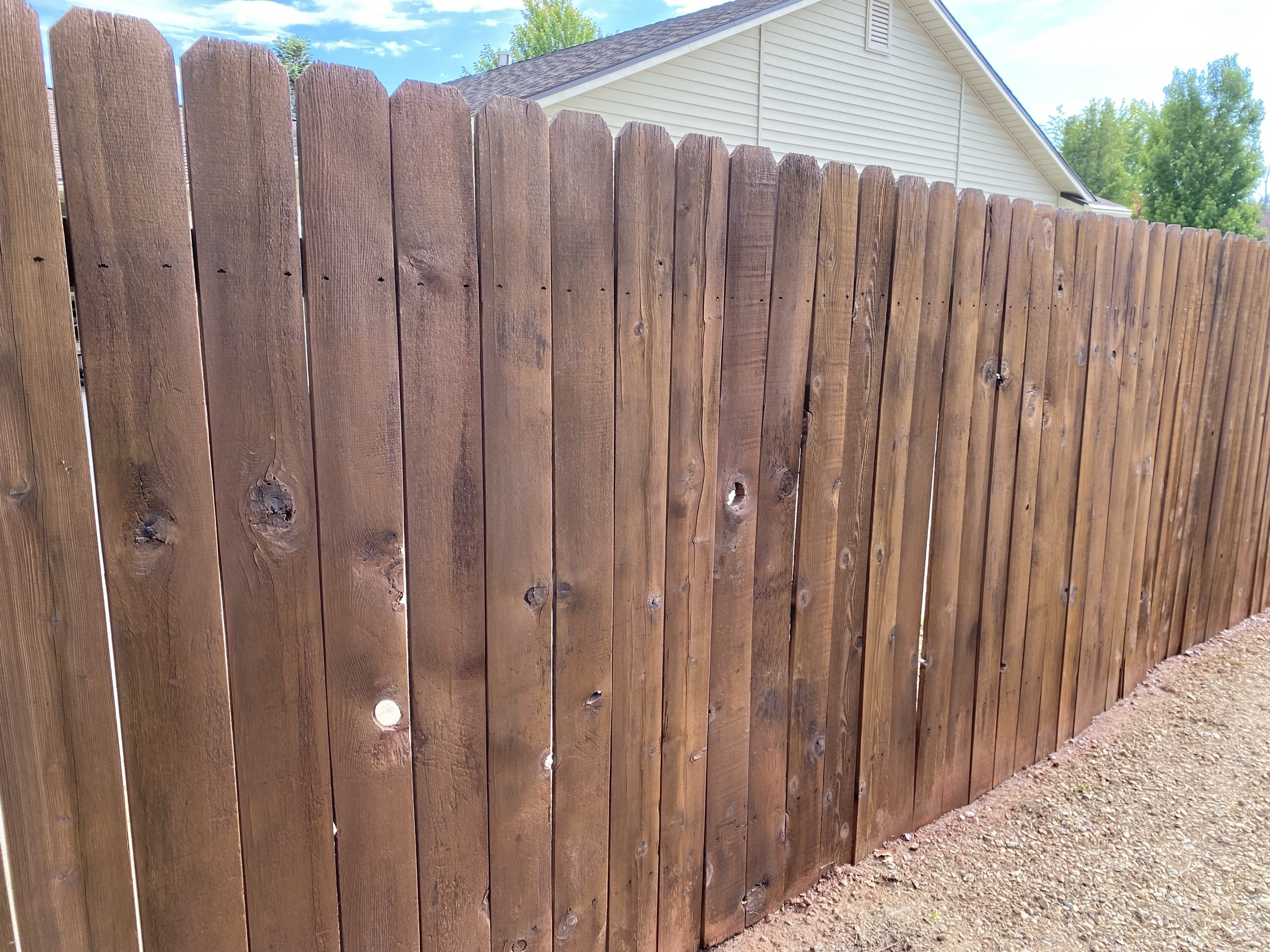 Fence Staining Refresh