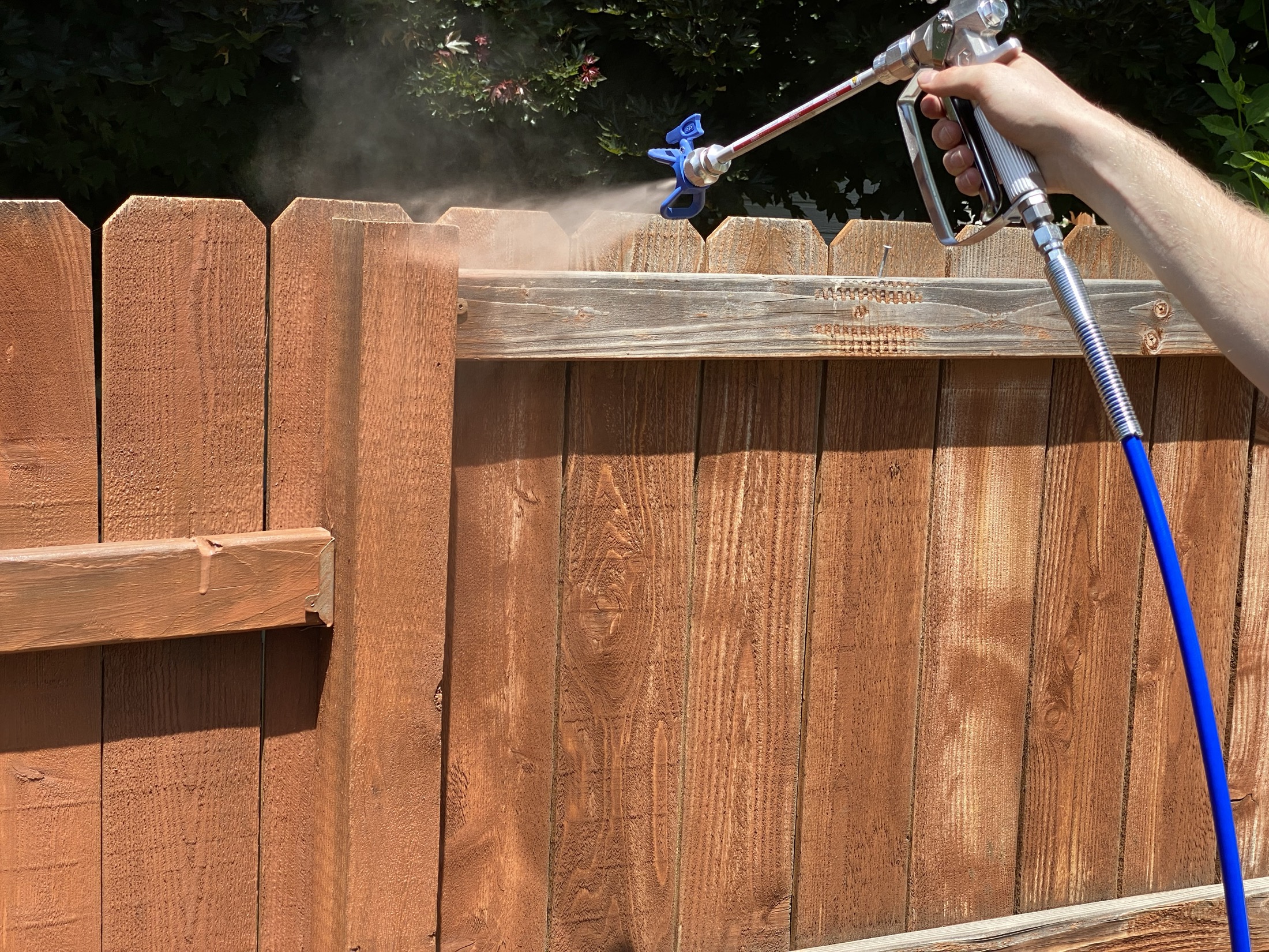 Fence Staining Refresh