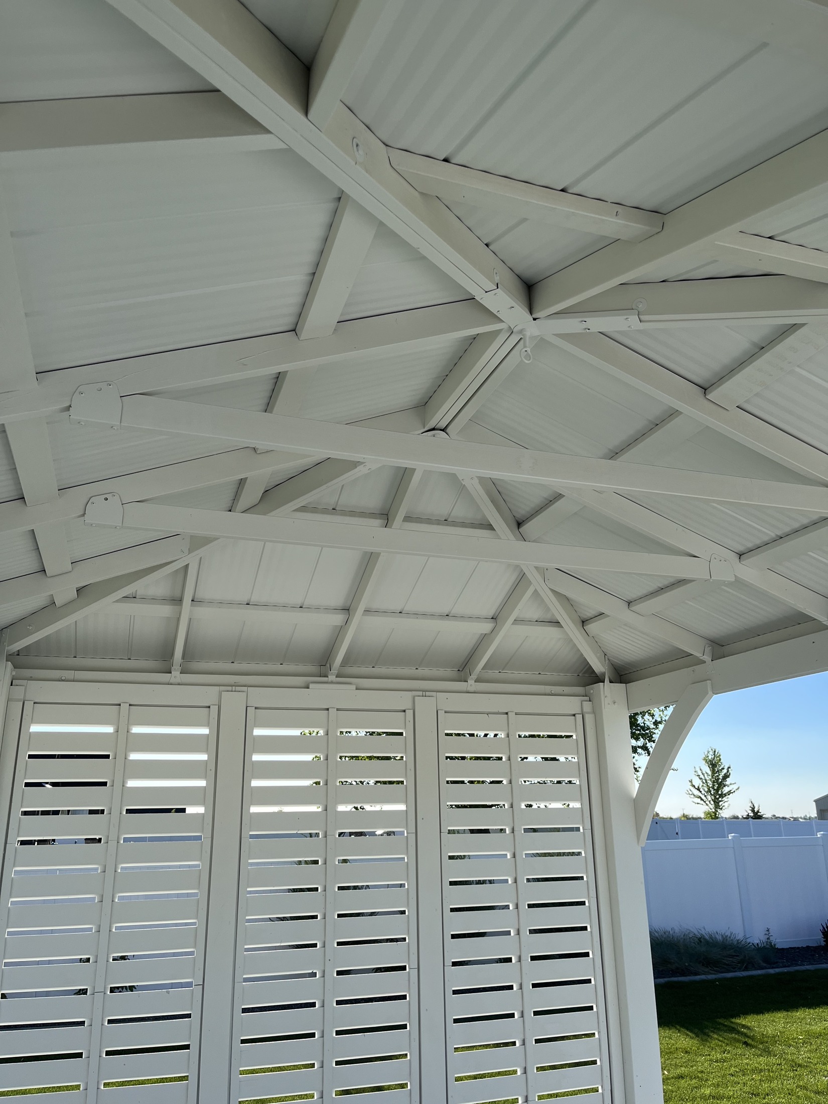 Eagle Gazebo Repaint
