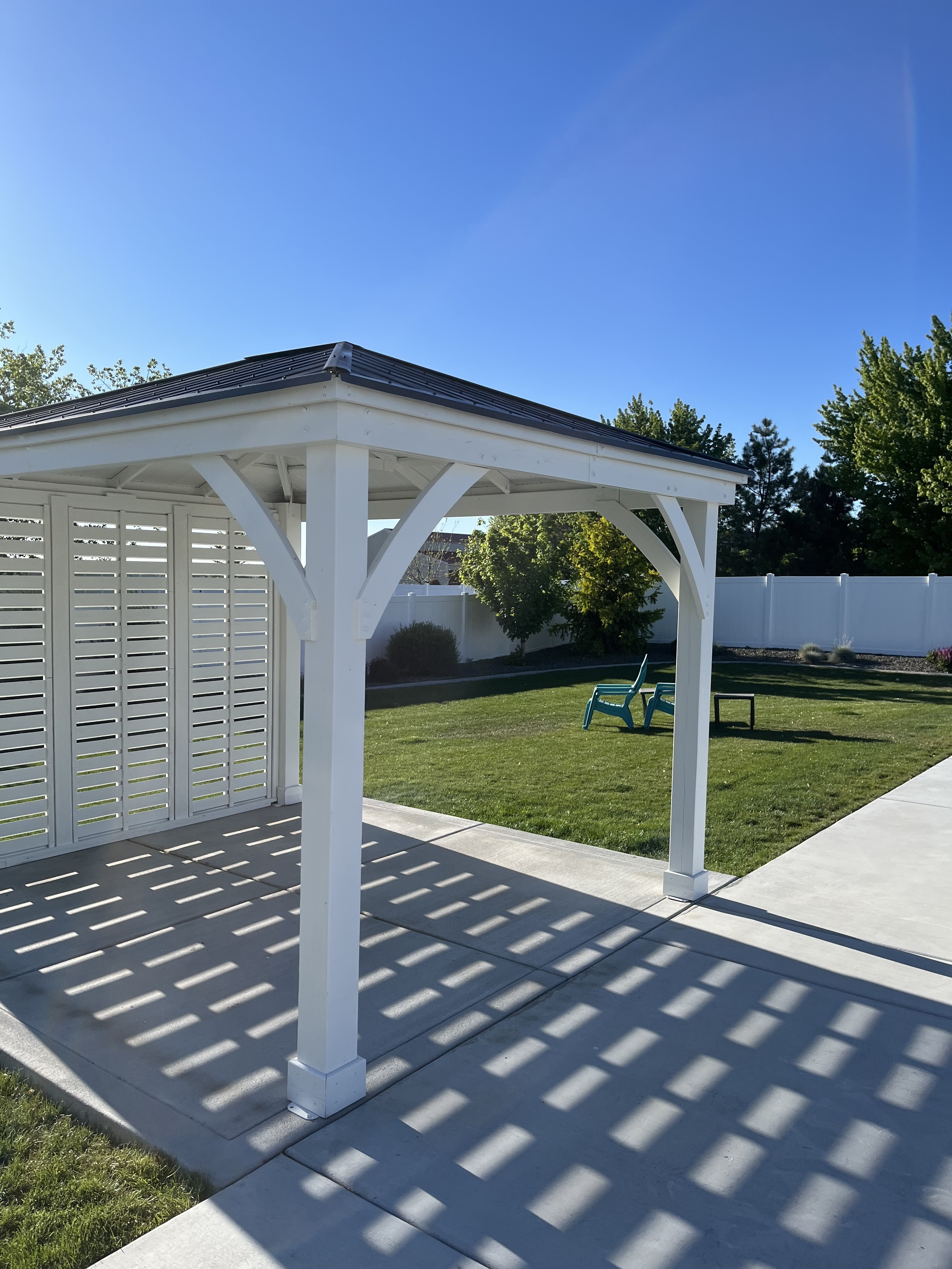 Eagle Gazebo Repaint