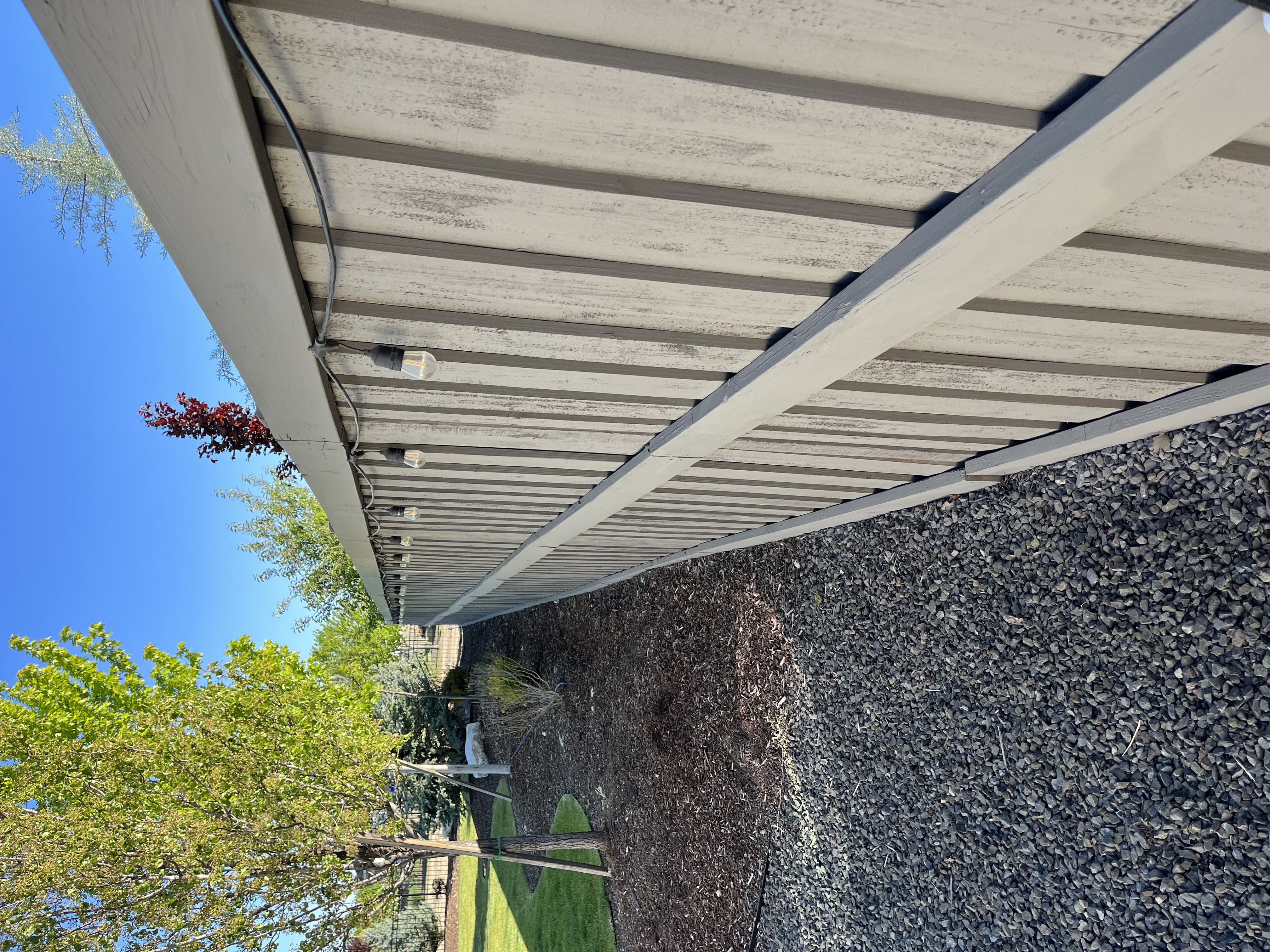 Outdoor Fence Staining